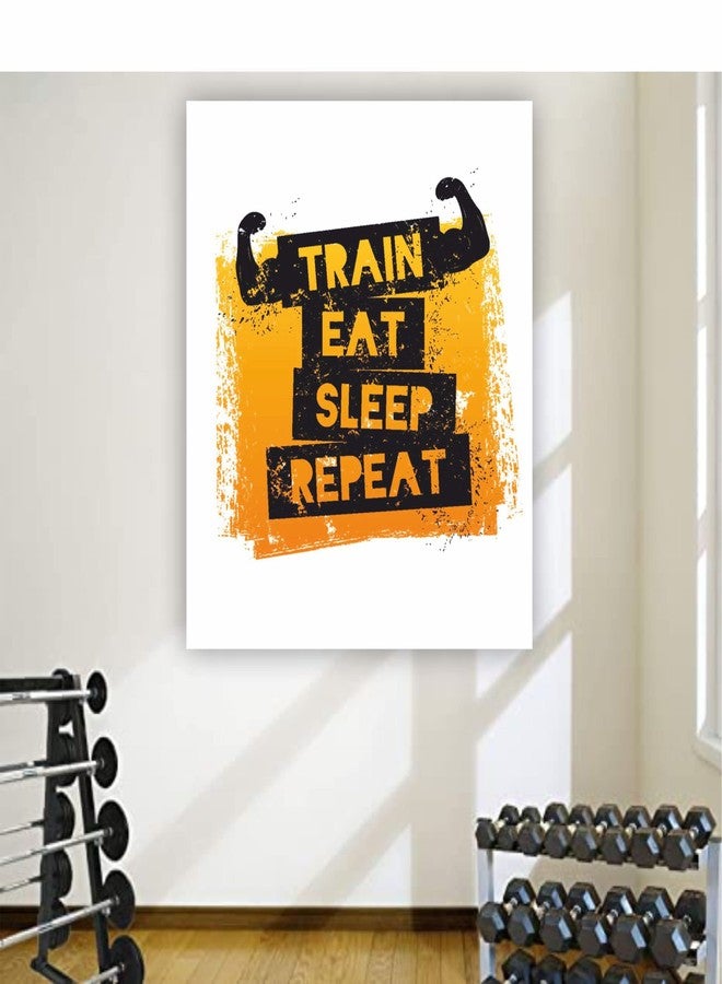 Decor Production Gym Quote Motivational Wallpaper Poster | Wall Sticker |Self Adhesive Vinyl for Fitness Room, Office Decor,Home Decor, Bedroom, Hall, Gym Room etc(Size-18x23 inch)_10 (Design 03) - Image 4